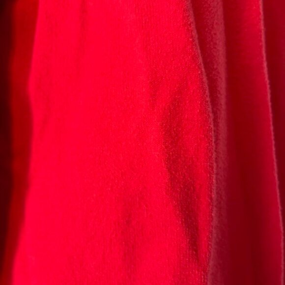 Beautiful Red Button Down Sweater - Picture 3 of 6